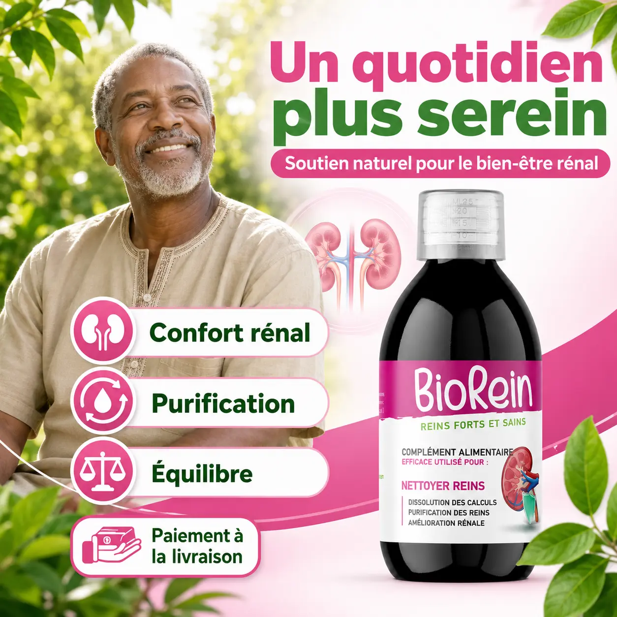 BioRein — Sirop Naturel pour Rénal